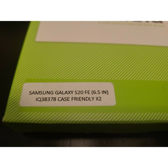 IQ Shield Samsung Galaxy S20 FE clear screen protector. - Picture 2 of 4